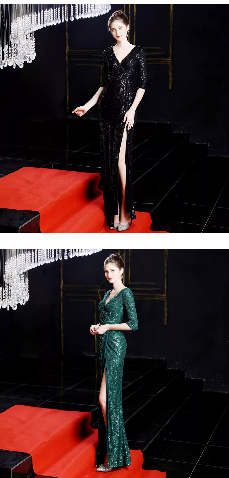 Đầm dạ hội tuổi trung niên cao cấp - VDH204 (6)