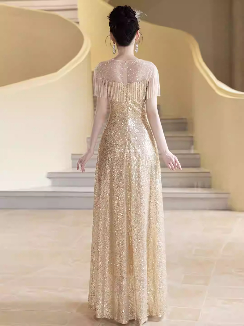 Mẫu đầm dạ hội mới nhất - VDH214 (2)