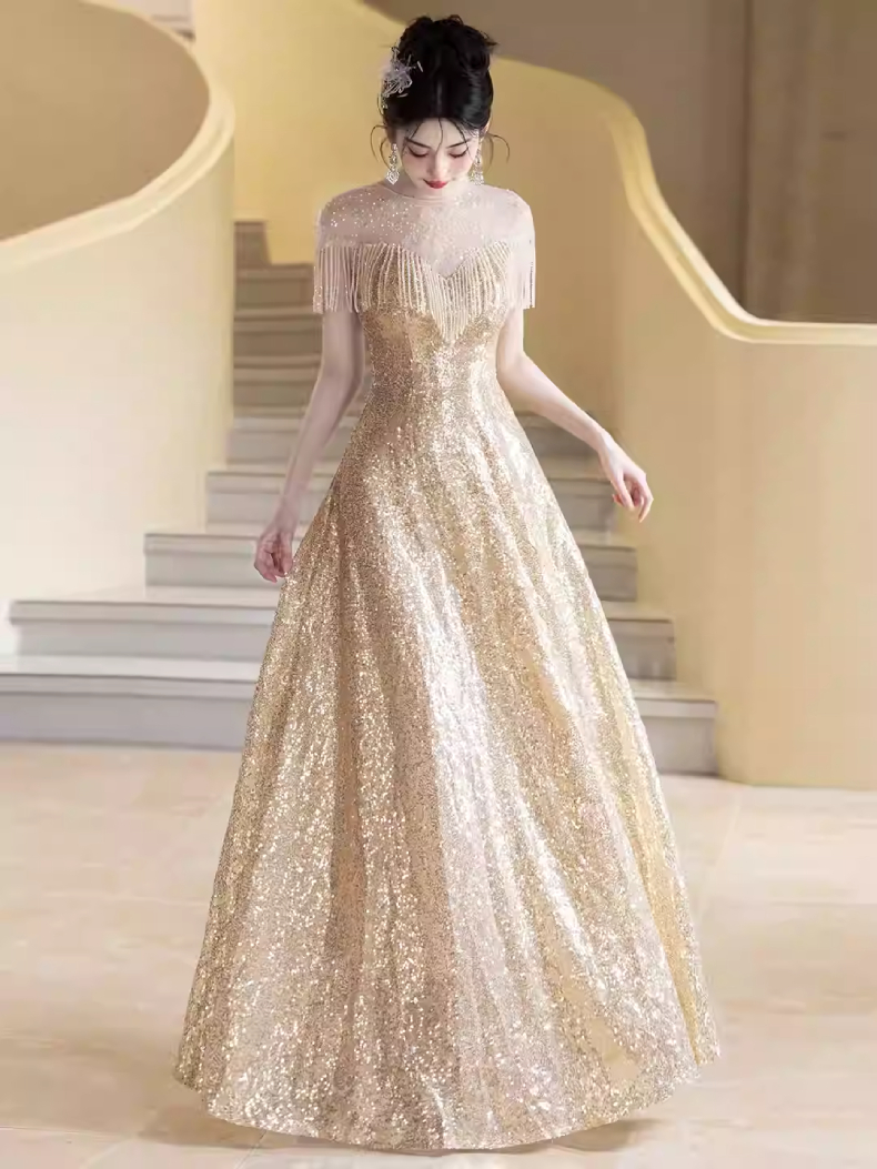 Mẫu đầm dạ hội mới nhất - VDH214 (2)