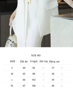 Bộ trang phục mùa xuân hot nhất năm 2026 một set đồ hoàn chỉnh toát lên vẻ thanh lịch và tinh tế, bộ váy hai mảnh màu trắng - VDH227 (1)