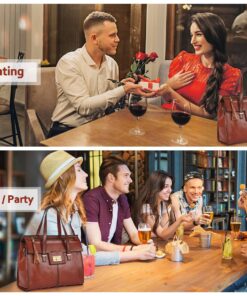 Túi xách nữ hàng hiệu chính hãng túi xách nữ bằng da thật - TX613 (9)