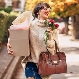 Túi xách nữ hàng hiệu chính hãng túi xách nữ bằng da thật - TX613 (9)