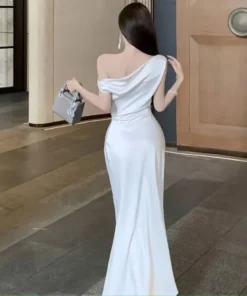 Đầm Dạ Hội Lụa Dự Tiệc Joily Dress Silk - DHLK01 (1)