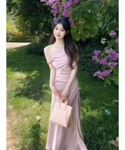 Đầm Dạ Hội Lụa Dự Tiệc Joily Dress Silk - DHLK01 (1)