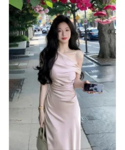Đầm Dạ Hội Lụa Dự Tiệc Joily Dress Silk - DHLK01 (4)