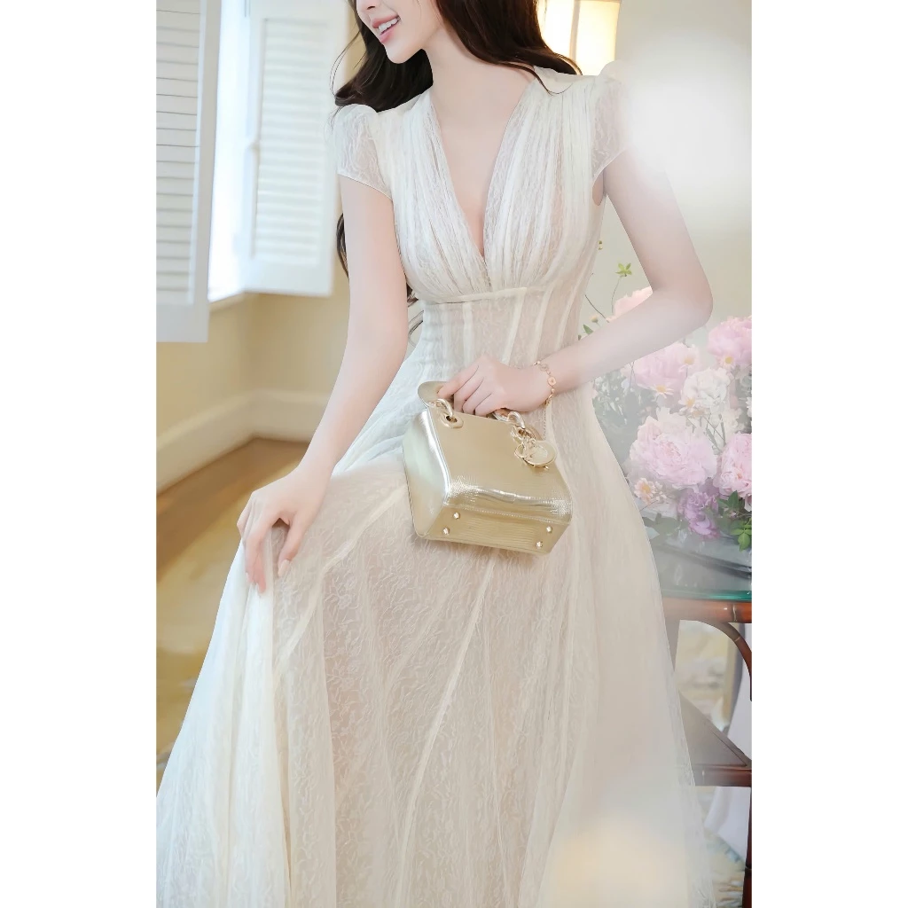 Đầm Ren Sang Trọng Dự Tiệc Akara Closet Y86 (Có Mút, 3 Lớp) Phù Hợp Mọi Không Gian Thiết Kế Tinh Tế - DHLK02 (6)