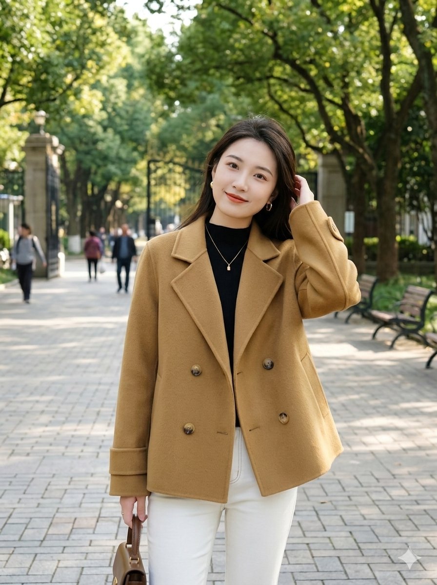 Mẫu áo khoác dạ ngắn đẹp - LA06 (9)
